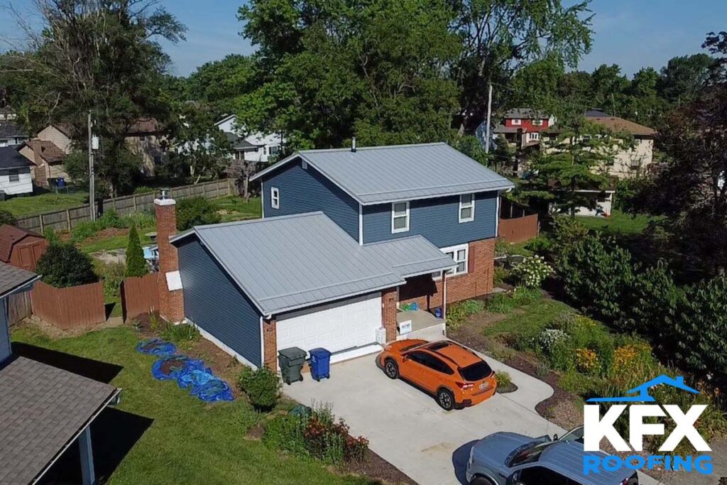 New Metal Roof Siding In Columbus