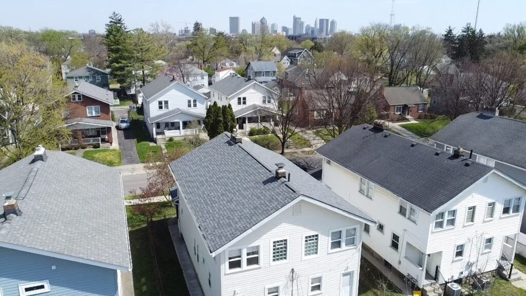 KFX Roofing residential roof replacement work in Columbus, Ohio