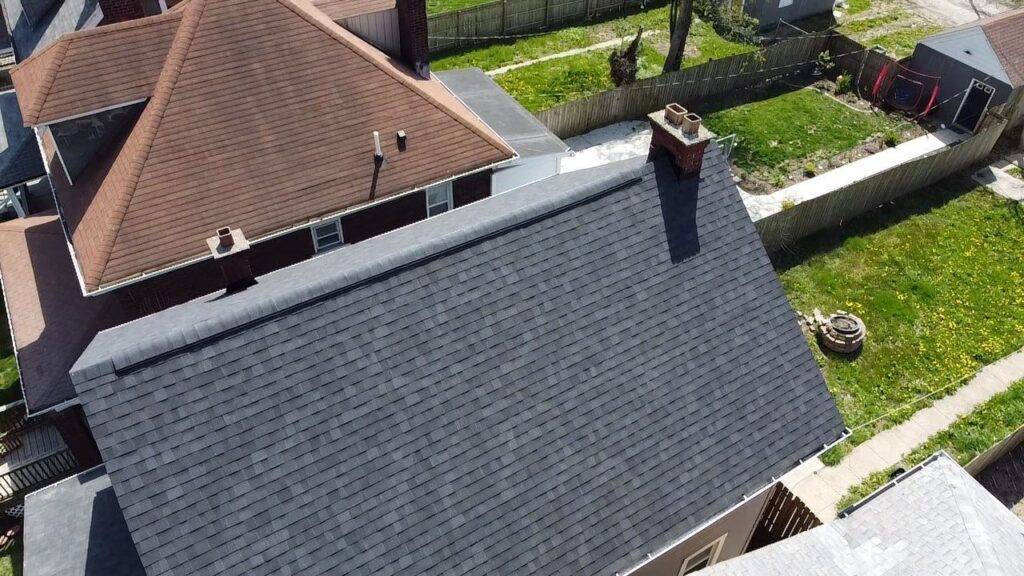 KFX Roofing residential roof replacement work in Columbus, Ohio
