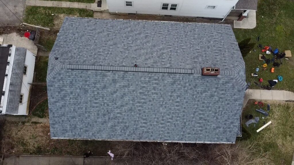 Professional roofing work by KFX Roofing in Central Ohio