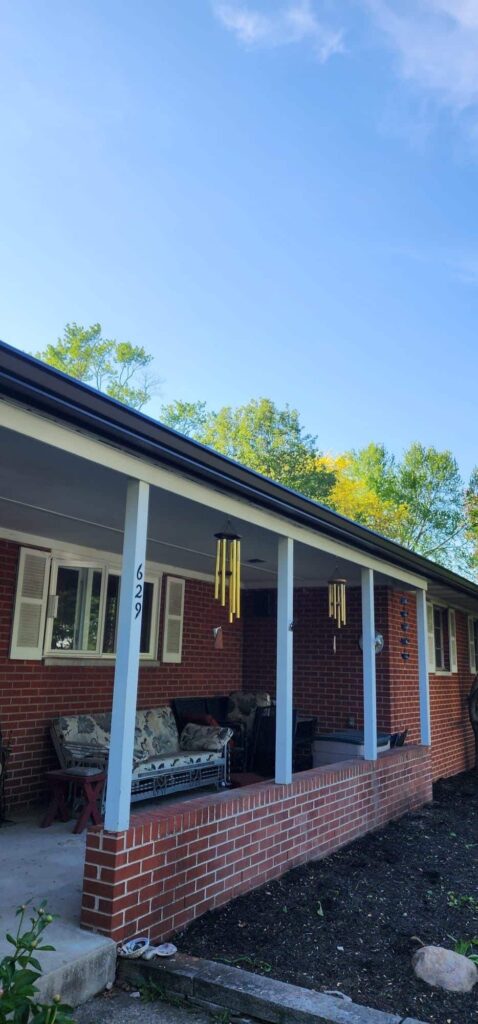 Exterior project detail in Worthington, Ohio