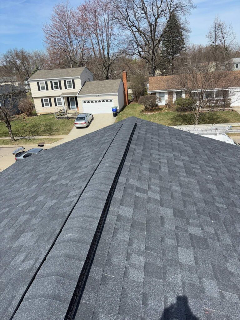 KFX Roofing residential roof replacement work in Columbus, Ohio