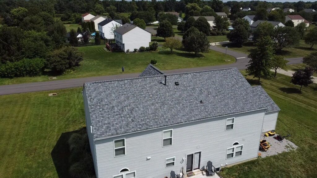 KFX Roofing residential roof replacement work in Delaware, Ohio