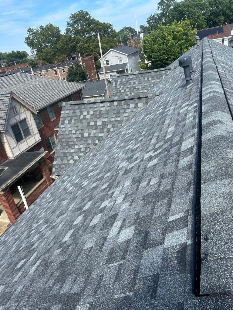 KFX Roofing residential roof replacement work in Columbus, Ohio