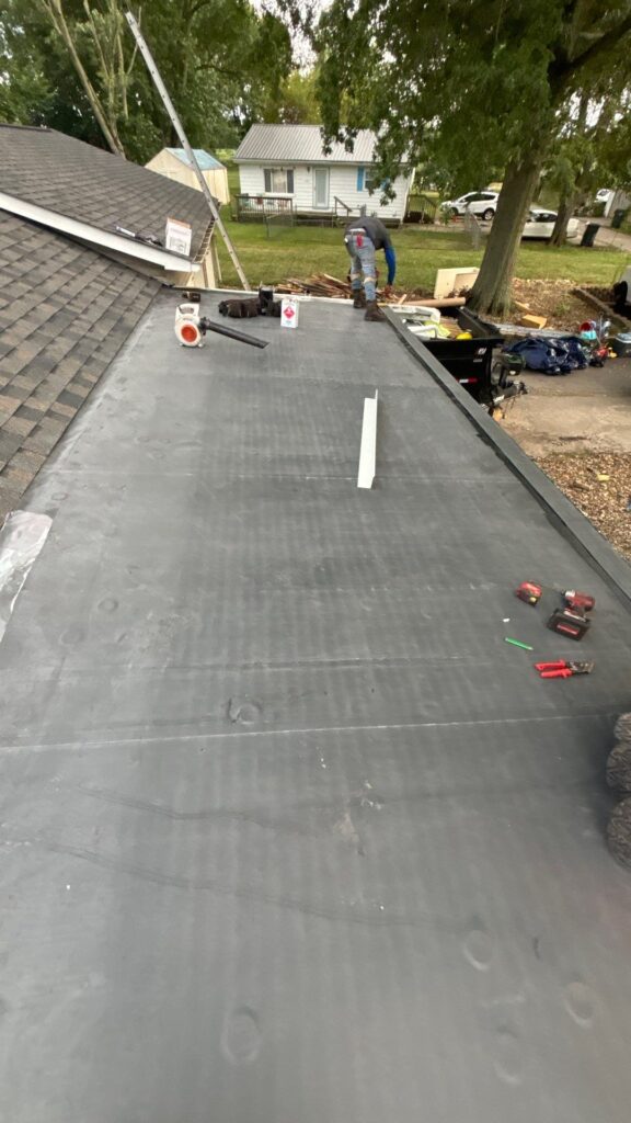 Professional roofing work by KFX Roofing in Millersport, Ohio