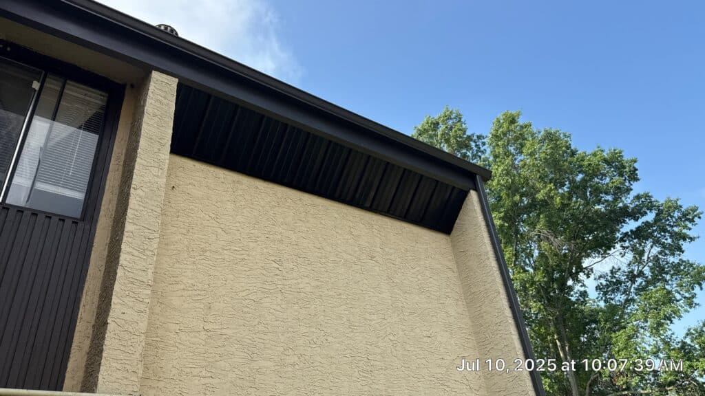 gutter installation project in Columbus, Ohio, Ohio