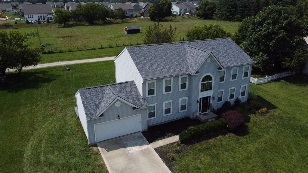 Residential roof replacement detail in Delaware, Ohio