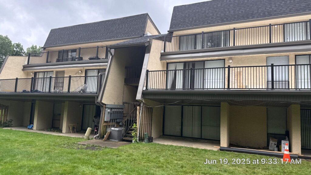 KFX Roofing residential roof replacement work in Columbus, Ohio