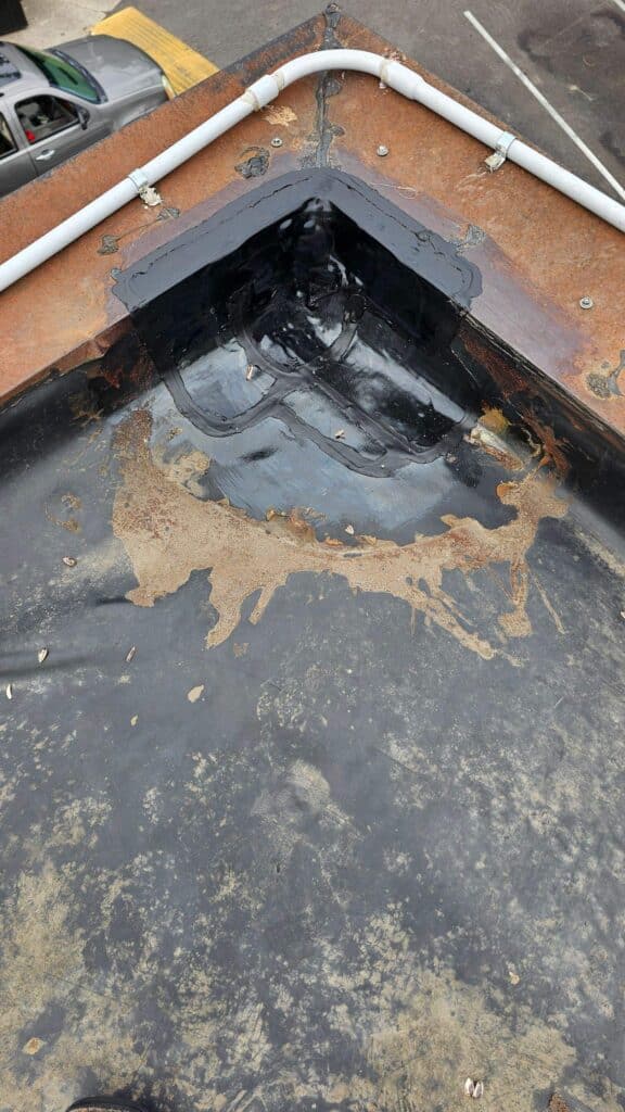 KFX Roofing roof repair work in Columbus, Ohio