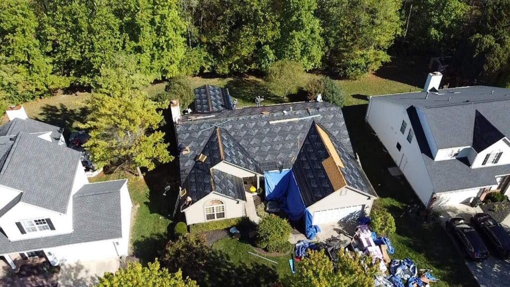 Quality residential roof replacement by KFX Roofing