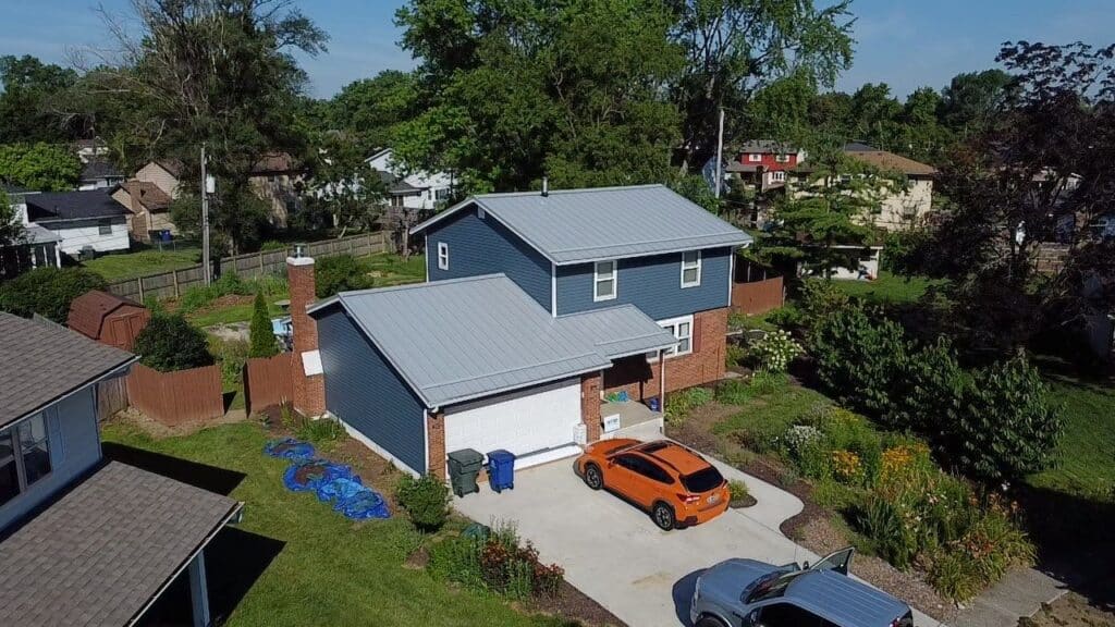 Completed exterior project in Central Ohio by KFX Roofing