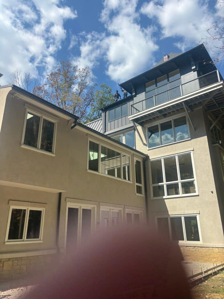 gutter guard installation project in Galena, Ohio, Ohio