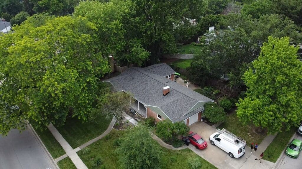 KFX Roofing exterior project work in Central Ohio