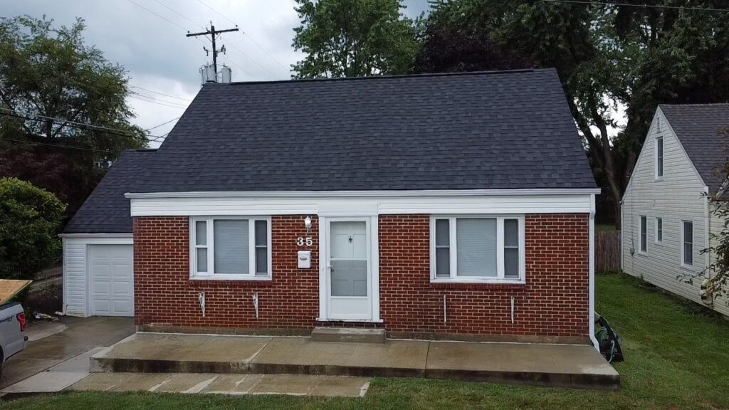 residential roof replacement project in Central Ohio, Ohio